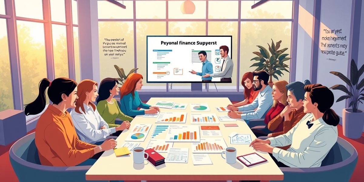 An illustration depicting personal finance management and planning for repayment strategies associated with immediate financial capital.